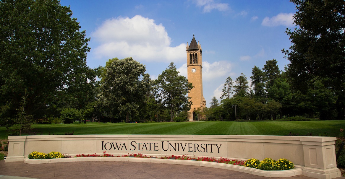 The Iowa State University campus.
