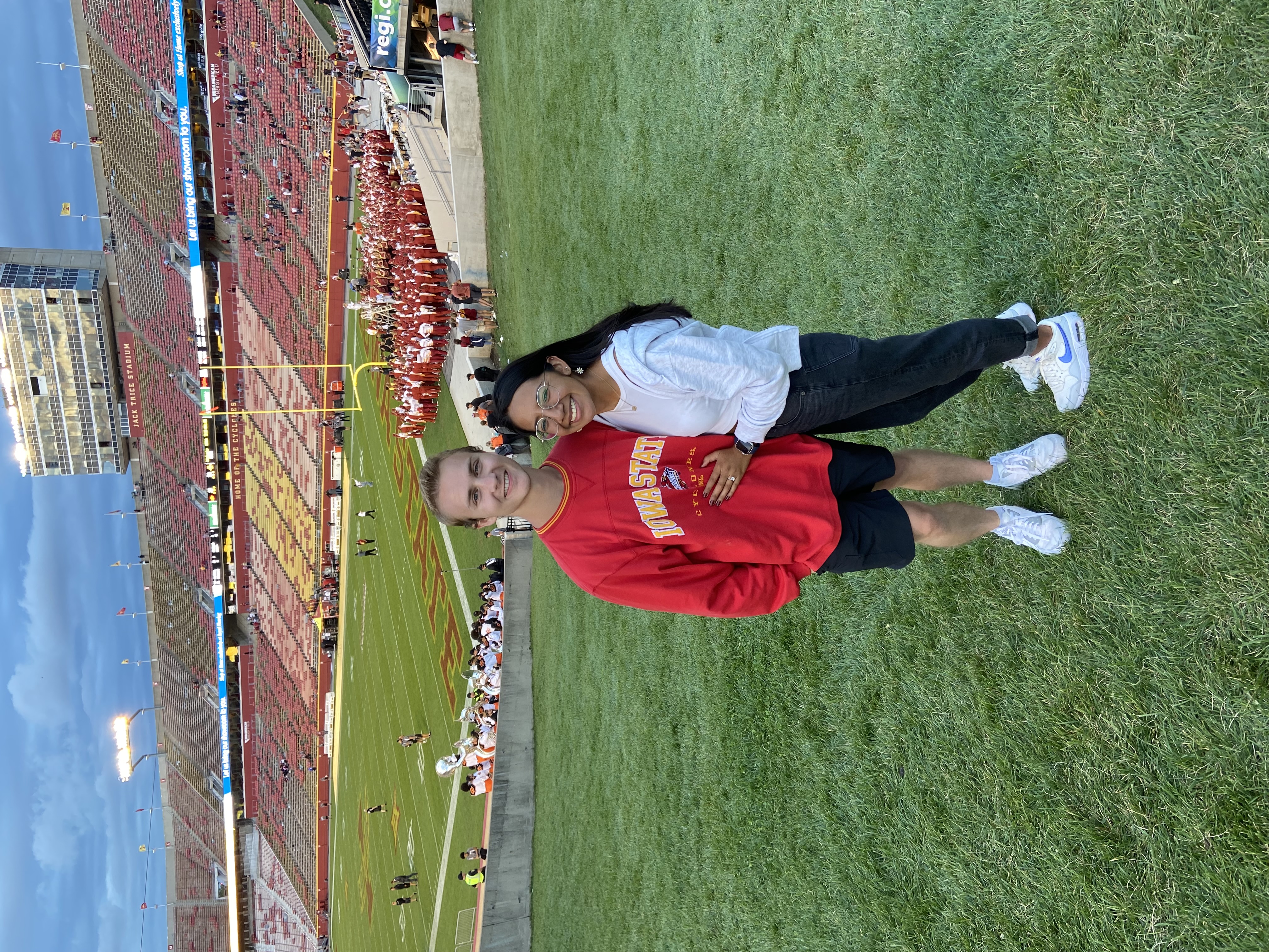 Jamie at Iowa State University.